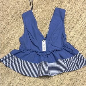 Day + Moon Carla top medium NWT